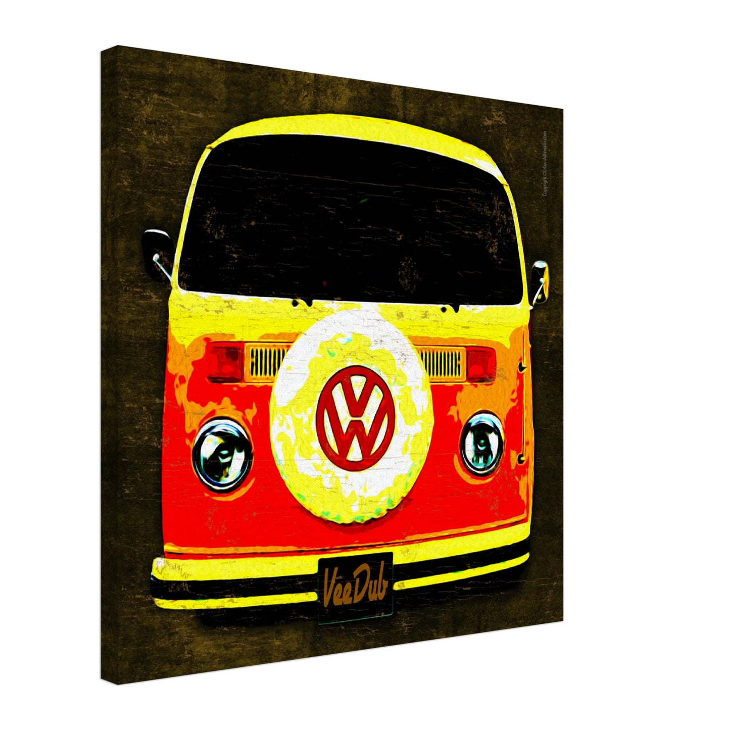 Volkswagen T1 Camper/Bus Square Canvas