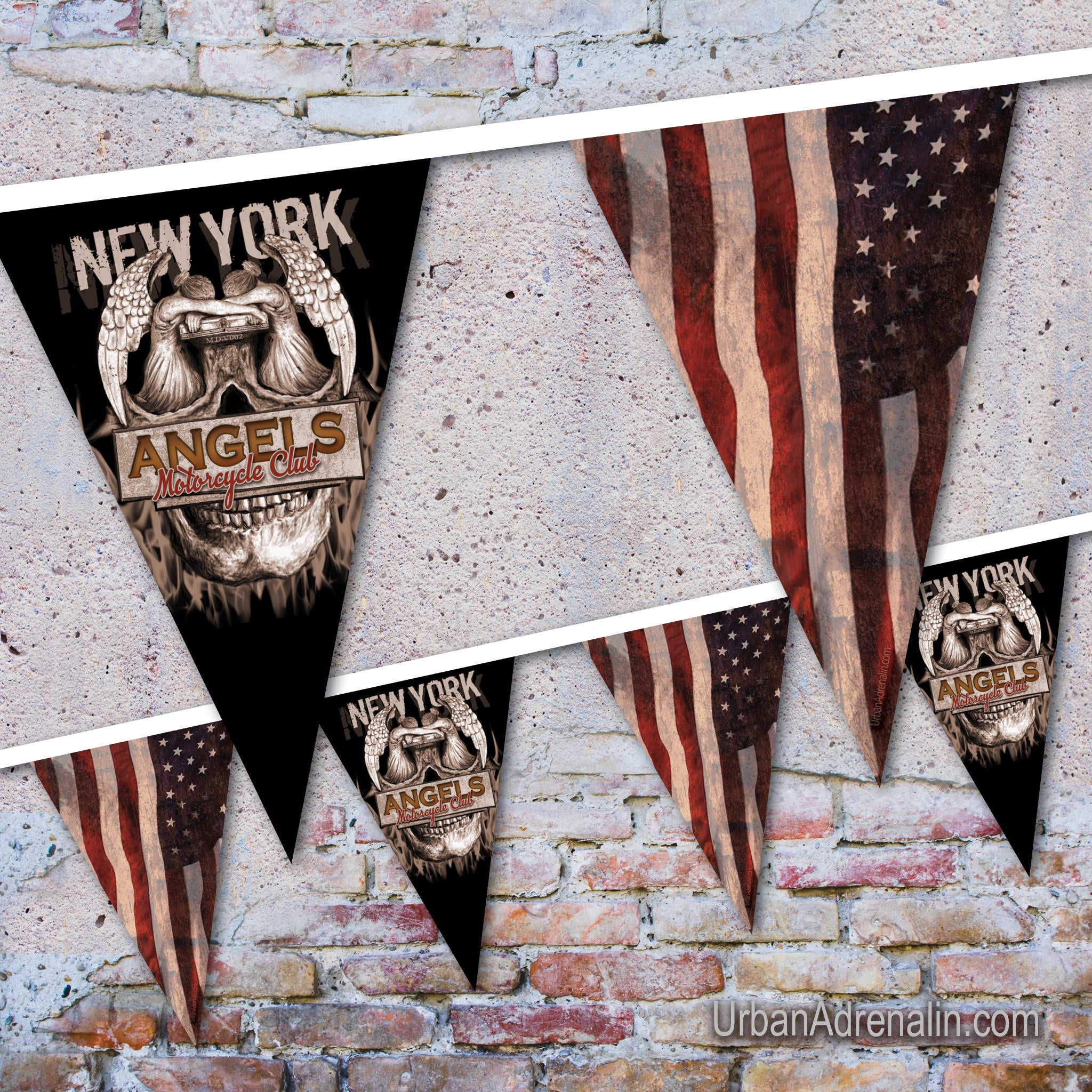 Angels Motorcycle Club Bunting