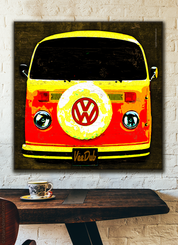 Volkswagen T1 Camper/Bus  Square Canvas