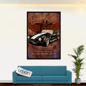 Classic Muscle - AC Cobra - Large Print