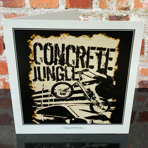 Concrete Jungle - Greetings Card