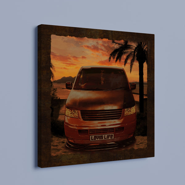 Volkswagen T5 Camper/Van - Square Canvas