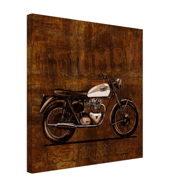 Triumph Bonnerville 650cc - Square Canvas