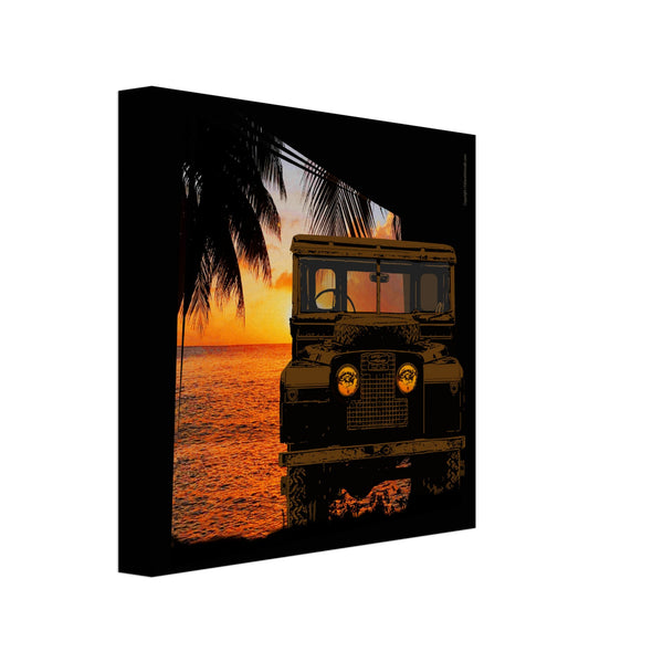 Land Rover Series 1 "Caribbean" - Square Canvas