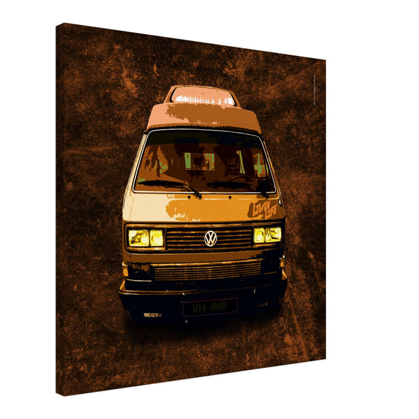 Volkswagen T3 Camper Square Canvas