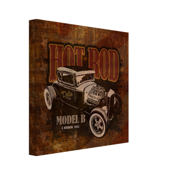 Ford Model B "Hot Rod" -  Square Canvas