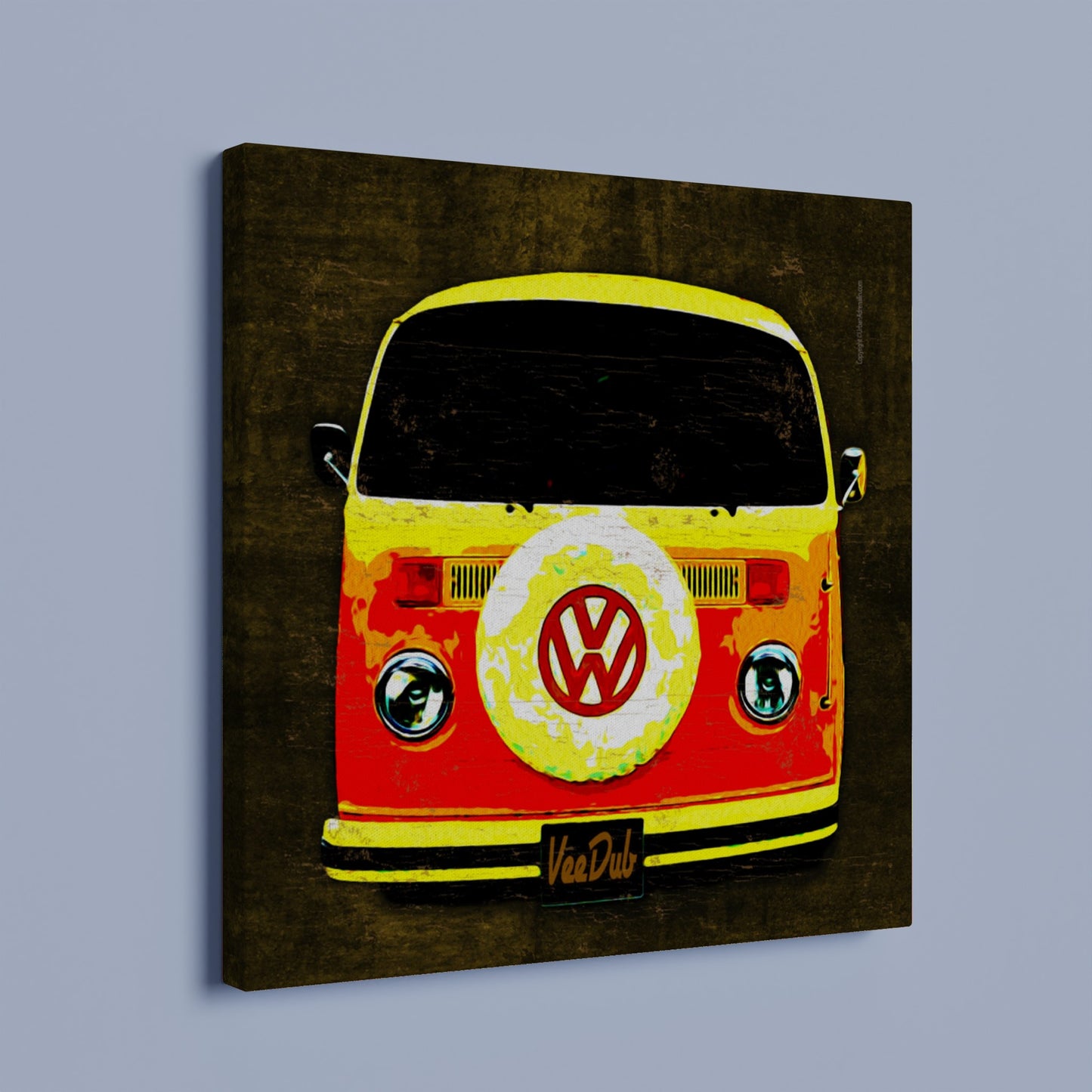 Volkswagen T1 Camper/Bus  Square Canvas